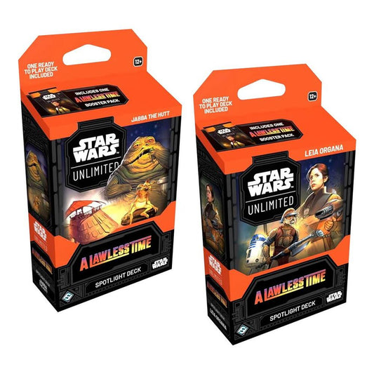 A Lawless Time - Spotlight Deck Pair: Leia Organa & Jabba the Hutt