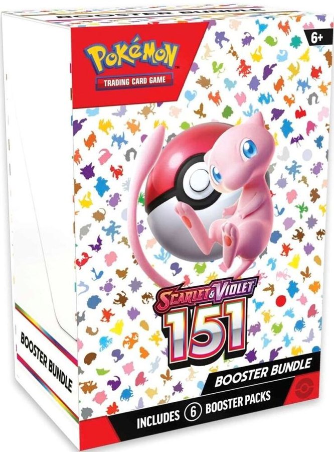 Pokemon: Scarlet & Violet 151 Booster Bundle (6)