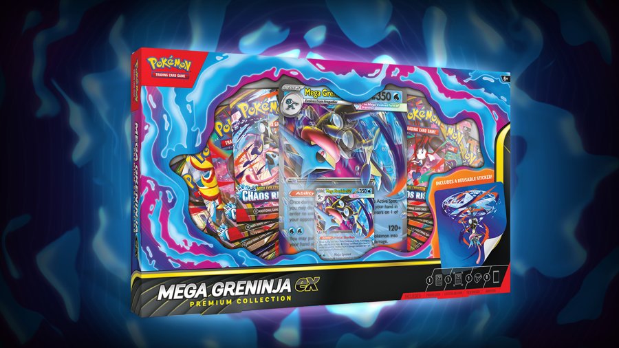 Pokemon: Mega Greninja ex Premium Collection
