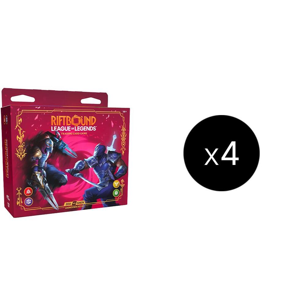 Riftbound: League of Legends - Vendetta Showdown Decks: Zed vs Shen Display