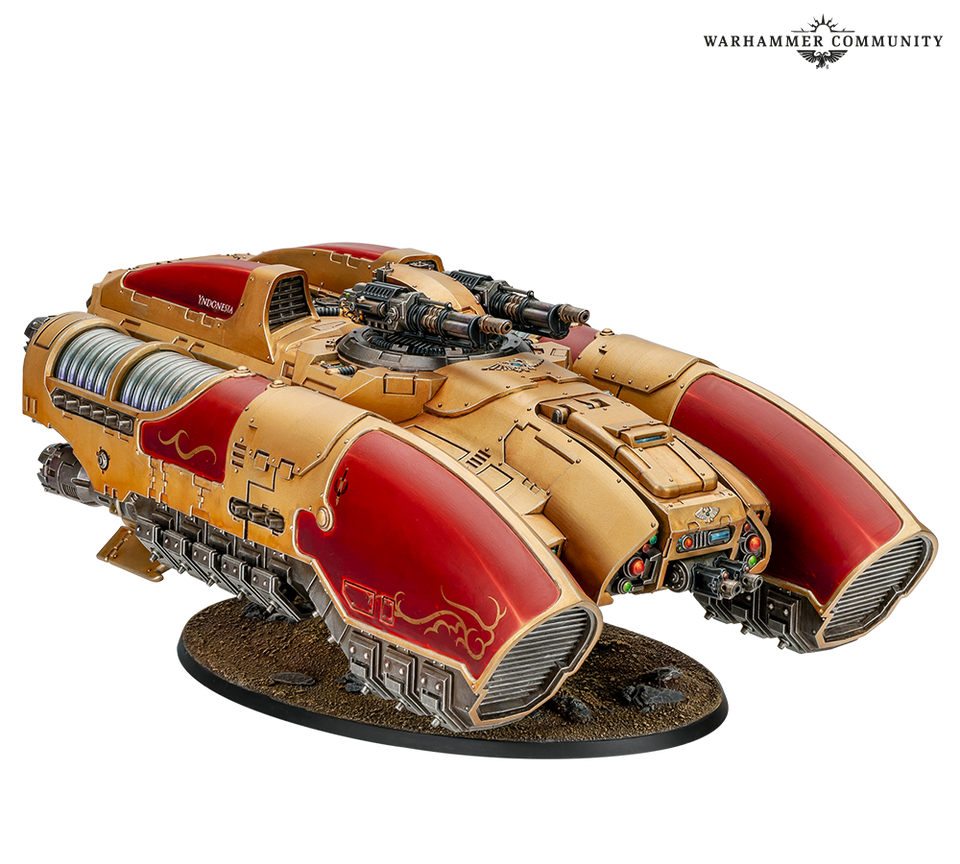 Adeptus Custodes: Caladius Grav-Tank
