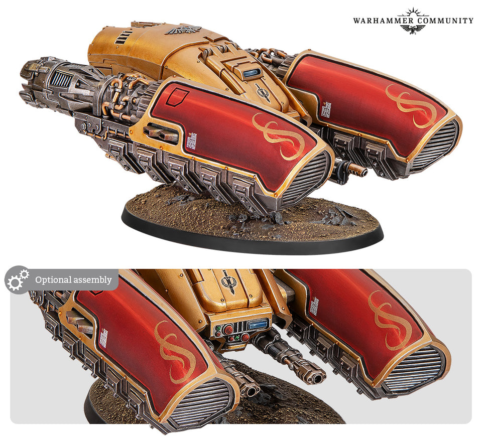Adeptus Custodes: Pallas Grav-Attack