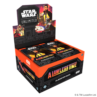 Star Wars: Unlimited - A Lawless Time: Booster Display