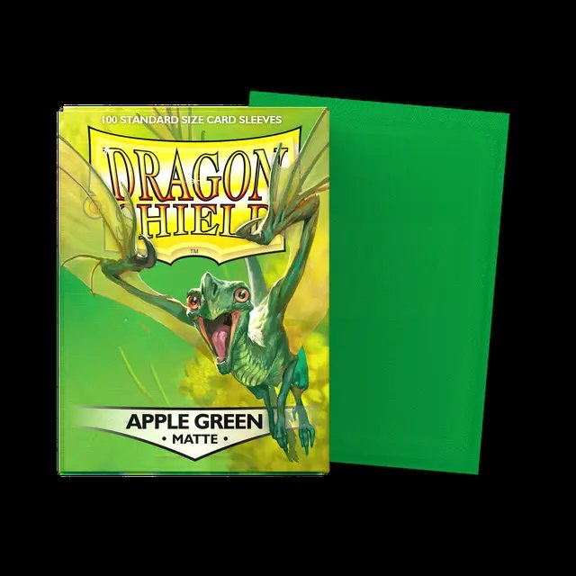 Dragon Shield: Apple Green Matte Sleeves (100)