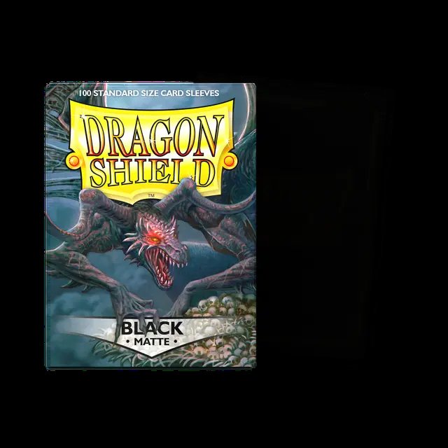 Dragon Shield: Black Matte Sleeves (100)