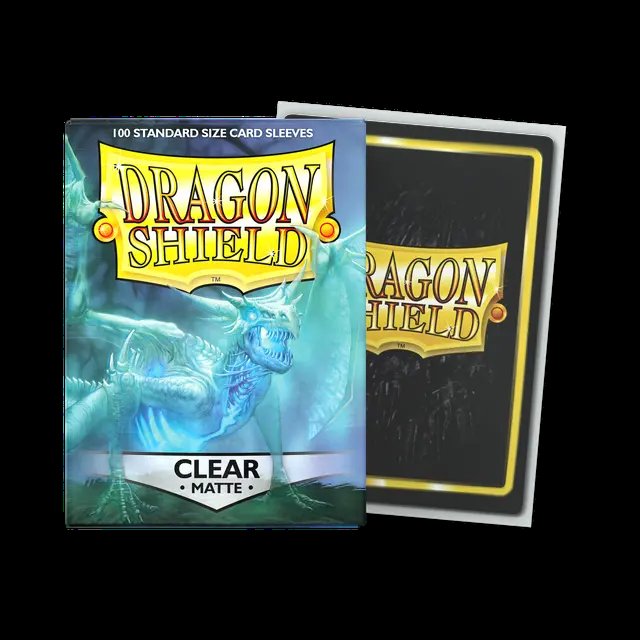 Dragon Shield: Clear Matte Sleeves (100)