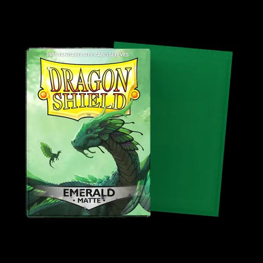 Dragon Shield: Emerald Matte Sleeves (100)