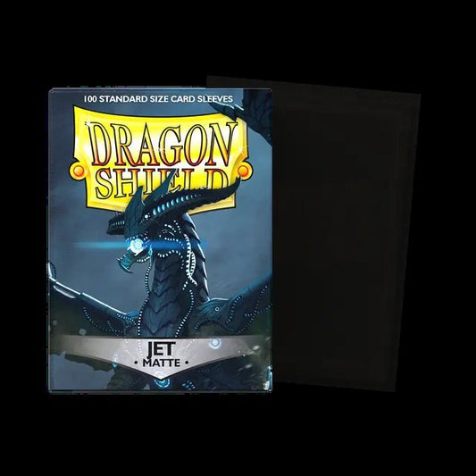 Dragon Shield: Jet Matte Sleeves (100)