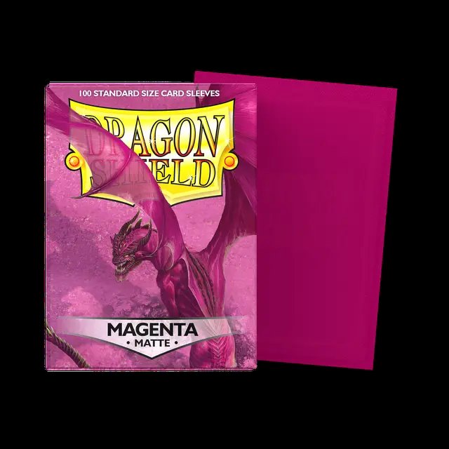 Dragon Shield: Magenta Matte Sleeves (100)