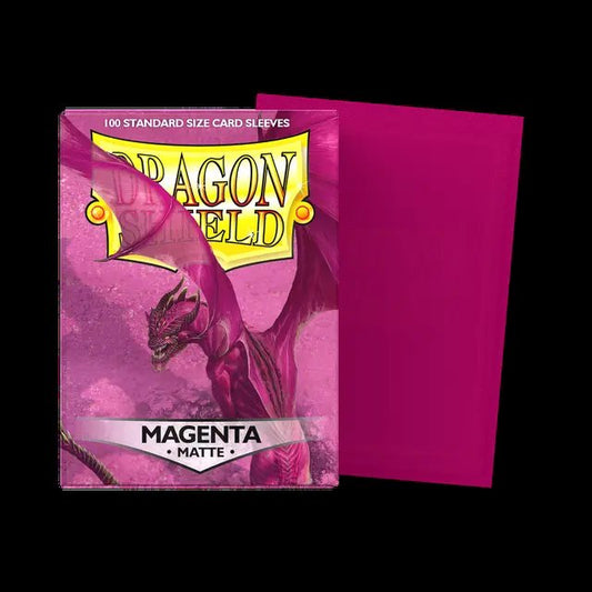 Dragon Shield: Magenta Matte Sleeves (100)