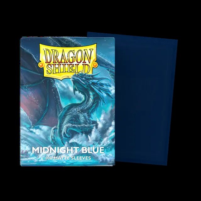Dragon Shield: Midnight Blue Matte Sleeves (100)