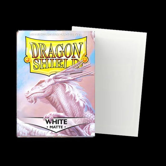 Dragon Shield: White Matte Sleeves (100)