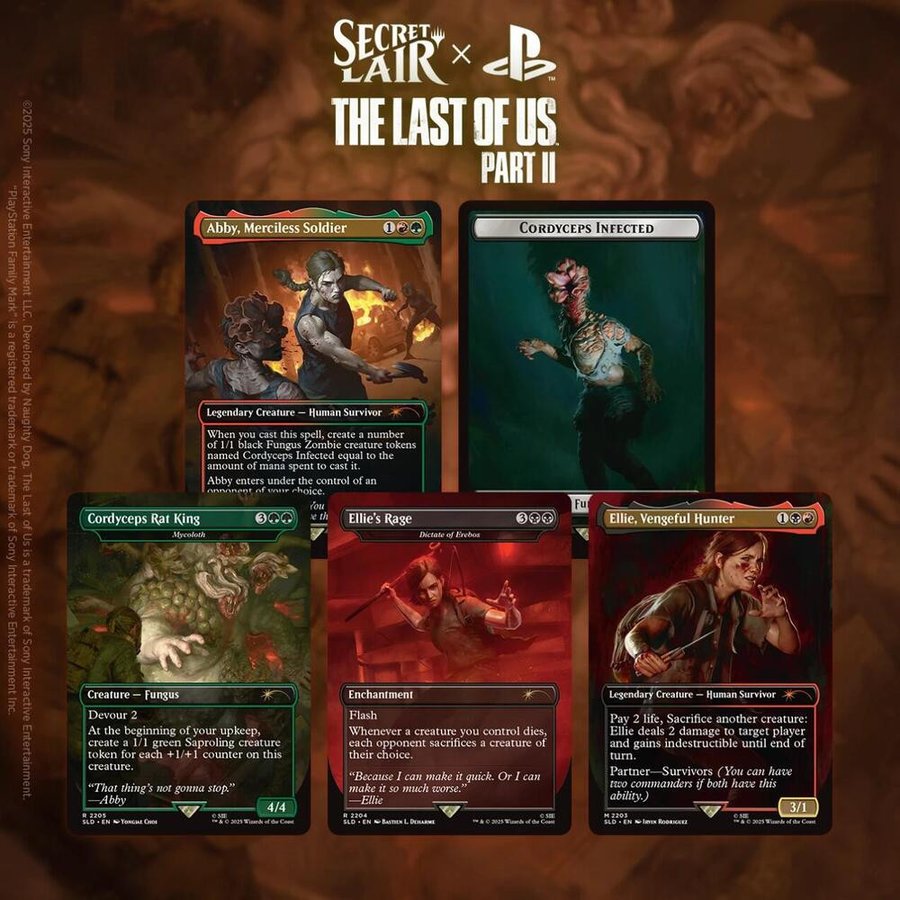 MTG: The Last of Us Secret Lair, Part 2