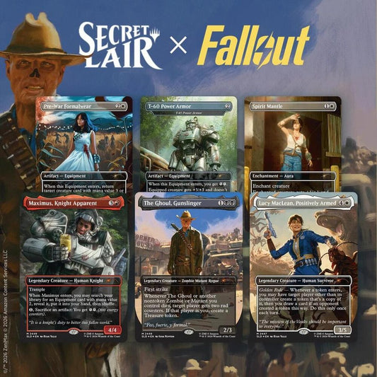 MTG: Secret Lair x Fallout, Beyond Vault 33