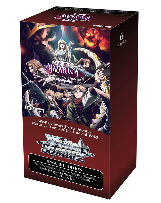 Weiss Schwarz: Nazarick Tomb of the Undead Vol.3 Extra Booster Display (Overlord)