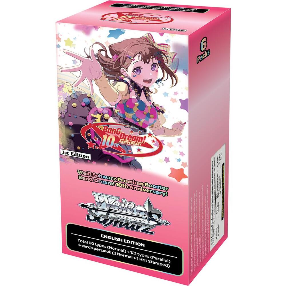 Weiss Schwarz: BanG Dream! 10th Anniversary Premium Booster Display