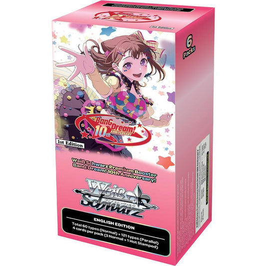 Weiss Schwarz: BanG Dream! 10th Anniversary Premium Booster Display